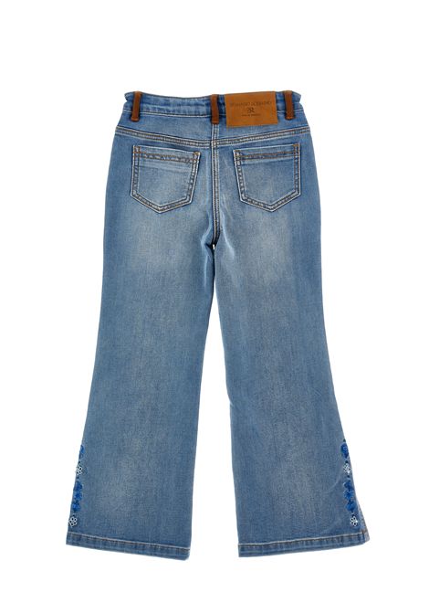 Jeans con ricamo ERMANNO SCERVINO JUNIOR | Z9G402 7015062S